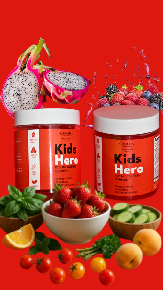Kids mixed vitamin gummies